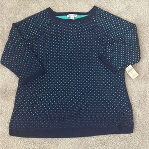 Coldwater Creek Perforated Dot Sweater